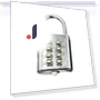 8-Digit Code Lock — Luggage Locks, JGncbfl954