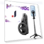 Magnetic Selfie Stick with Bluetooth Remote — Selfie Sticks, Meiteai-All
