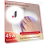 Crescent-Shaped Smart Quick-Dry Nail Lamp — Curing Lamps, TrendVibeCN