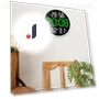 12-inch Digital Wall Clock — Wall, Dewdroop