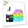 Waterproof Smart 5V RGBIC WS2812b LED Fairy Light String — String Lights, Yongkomo