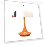 Mushroom-shaped Table Lamp with USB Charging — USB Lighting Solutions, Cosy Homes