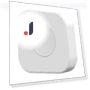Smart Key Multi-Scene Switch Knob — Smart Home Hubs & Controllers, White Dream