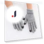Winter Touchscreen Gloves — Cold Weather Gloves, Lucky Black Cat