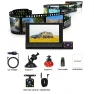 4-inch Car DVR with Triple Lens — Rearview Video Systems, GLOBUS