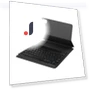 Magnetic Case with Wireless Keyboard — Keyboard Cases, HZ-C