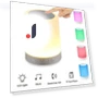Smart Music Lamp Bluetooth Speaker — Portable Audio, Clock-Mall