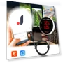 Temperature and Humidity Sensor with External Probe — Home Climate Control, Super Featured