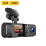 Touch Screen Dash Cam with Dual Lens — Dashboard Cameras, Optimized General