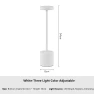 USB Rechargeable LED Desk Lamp with Touch Switch — Desk & Table Lighting, YWZT Decorative lights