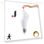 Mini E27 LED Motion Sensor Light Bulb — LED, Refreshing Home