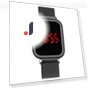 Square LED Touch Men's Watch — Timepieces, Dream shoe edge