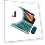 Wireless Bluetooth Keyboard with Backlight and Mouse — Keyboard Cases, Glasses