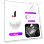 Car Touch Sensor Reading Light — Courtesy Lamp, Cars Auto Home