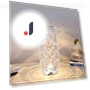 Crystal Rose LED Table Lamp Projector — Overhead Lighting, Flowerbouquet