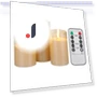 Flicker Flameless Candles Set with Controller — Flameless, TOMTOP JMS