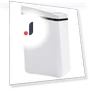Induction Light Touch Trash Bin — Waste Baskets, Dongfang HOME A
