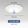 LED Ceiling Light with Automatic PIR Motion Sensor — Overhead Lighting, Your Warm Home