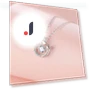 Silver Effect Butterfly Necklace Smart Heart Light — Men's Necklaces, Lucky Star Jewelry