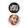 Smart UV Sunscreen Mirror with LED Lighting — Compact & Travel, Beautyyy