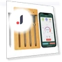 Wireless Meat Thermometer with Smart APP Control — Grill Thermometers, Neoglint
