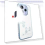 Flower Decor Case with Rhinestones — Mobiles, Smartwatch 2025