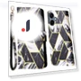 Lacquered Marble Pattern Leather Cover with Wrist Strap — Phone Accessories, Smartwatch 2025
