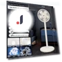 Low Noise Oscillating Floor Fan — Stand Fans, ElectroCN