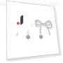 Smart Bow Pendant Necklace with Stud Earrings and Bracelet Set — Jewelry Sets, Supermarket GO