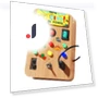 Wooden Busy Boards — Educational, Hong Decor
