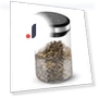 Vacuum Coffee Canisters with Airtight Lids — Coffee Pod Holders, Listing stainless utensil