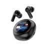 Wireless Headphones with Round Touch Screen — In-Ear Headphones, Shunxinruyi