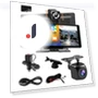 10.26-inch 4G IPS Touch Screen GPS Navigation Carplay Android AUTO Dual Lens Dash Cam Rearview Mirror — Dashboard Installation Kits, Cars Auto Home
