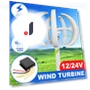 1600W 12V/24V Wind Turbine Generator — Renewable Energy Solutions, The Romantics