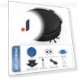 Automatic Remote Control Vacuum Robot — Smart Cleaning Robots, Daily Home Furnishings