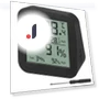Electronic Touch Screen Desktop Clock — Hygrometers, AINYSZIN Automotive Parts