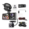 Full HD Car DVR with Triple Lens — Dashboard Cameras, Cars Auto Home