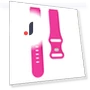 Replacement Rubber Strap with Butterfly Buckle — Fitness Bands, Huawei