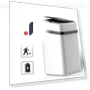 Smart Trash Bin — Kitchen Cans, Luminaire Lighting Mall