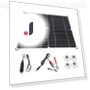 Solar Panel Kit 12V with Charge Controller — Renewable Energy Solutions, Homedepot