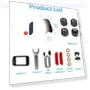 Wireless Tire Pressure Monitoring System with Solar Bracket — TPMS Sensor Replacements, LIAESMART