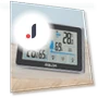 Electronic Hygrometer, Smart Weather Station — Home Climate Control, Elegant Living House