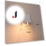 LED Creative Touch Wall Light with USB Charging — Overhead Lighting, Elegant Living House