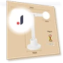 LED Desk Lamp with Eye Protection — Study & Desk Lighting, Elegant Living House