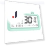 Multipurpose Alarm Clock with Temperature and Humidity Sensor — Alarms & Clocks, Wrigleys