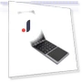 Rechargeable Foldable Bluetooth Keyboard with Touchpad — Keyboards, Bellatrix