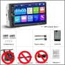 2 Din Car Bluetooth Radio with 7-inch Touch Screen — Stereo Receivers, A Surname Home