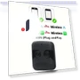 2-in-1 Wireless Adapter for CarPlay and Android Auto — Phone Accessories, Kebidumei