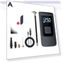 Digital Air Pump for Tire Inflation — Inflation Devices, RuJia Home Decor