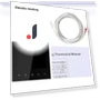 Digital Thermostat with Touch Screen — Home Climate Control, Rainbow Rain